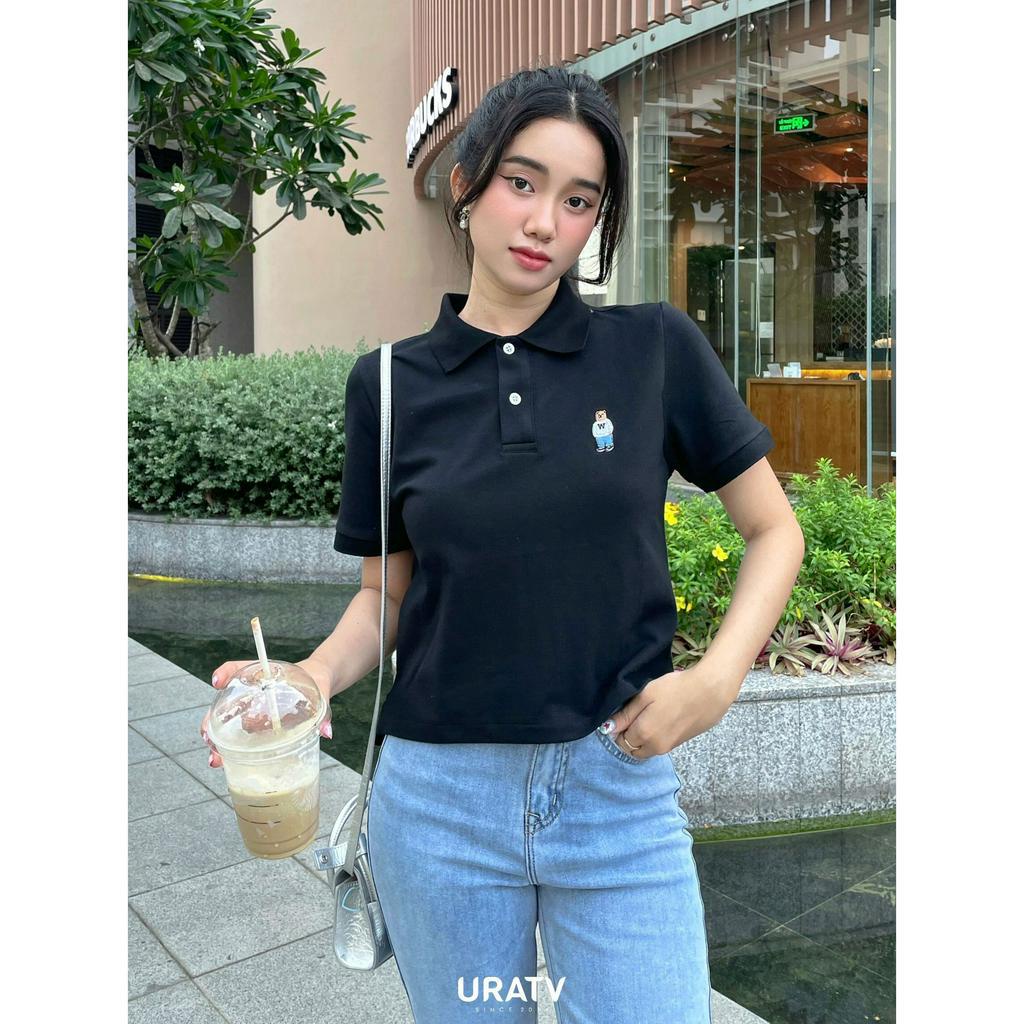 [ẢNH THẬT-CÓ SẴN] Croptop polo thếu chú gấu mã W