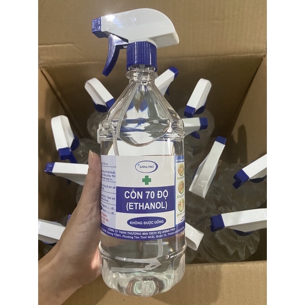 Cồn 70 độ Sát Trùng Diệt khuẩn 1000ml