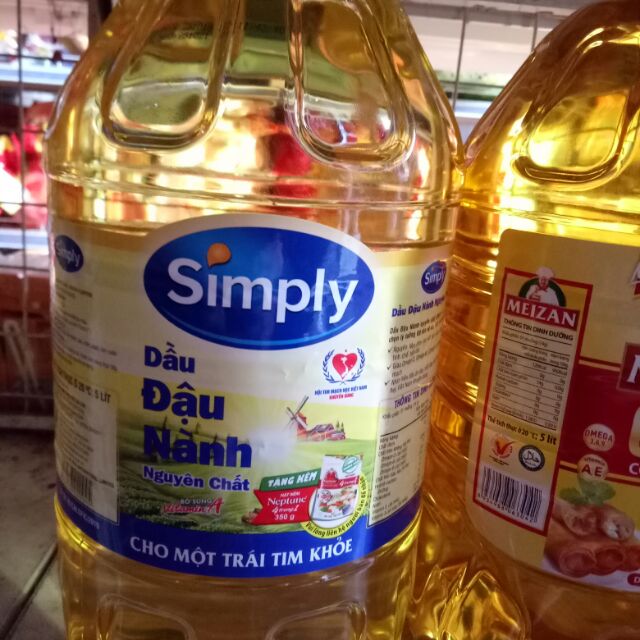 Dầu đậu nành Simply 5L