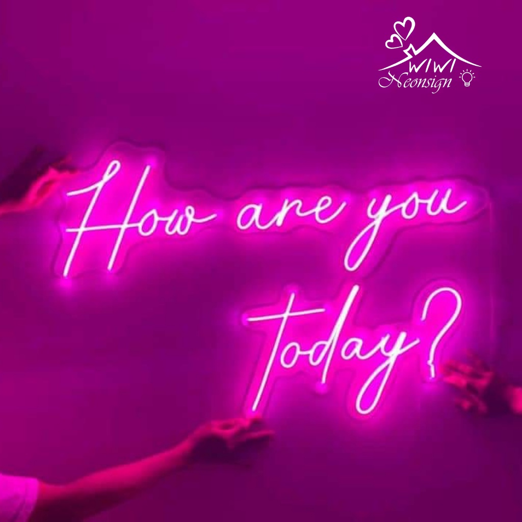 Đèn led neon chữ nhiều mẫu đa dạng decor treo tường trang trí nhà, shop cực chất