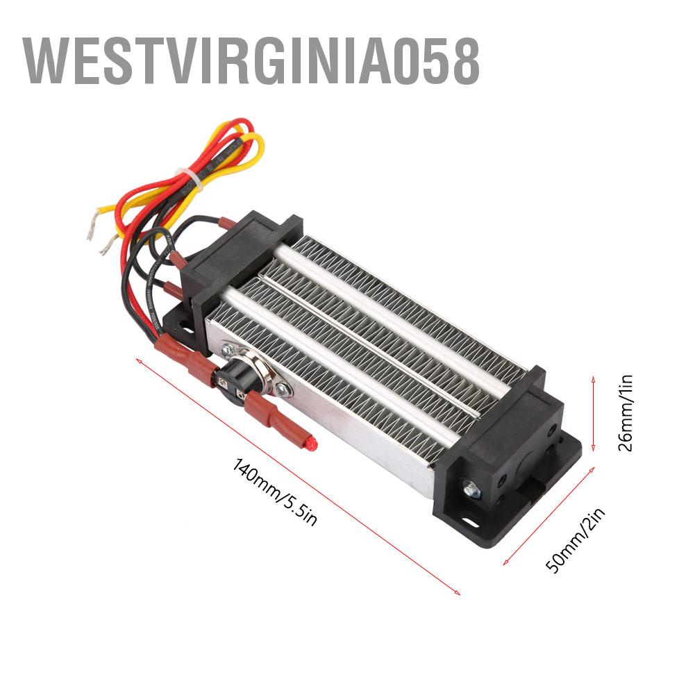 Westvirginia058 Westvirginia058 PTC Heating Element Ceramic Air Heater Thermostatic 500W 110V