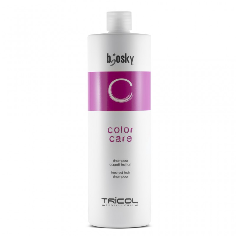 Dầu gội chăm sóc và giữ màu cho tóc nhuộm Tricol Biosky Color Care Shampoo 1000ml
