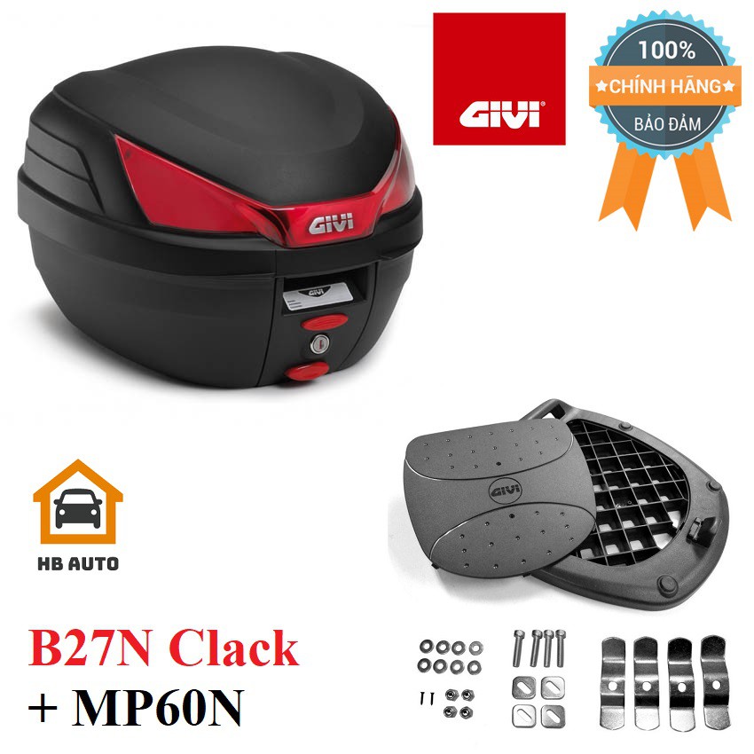 Thùng Givi B27N (Thùng givi chính hãng)