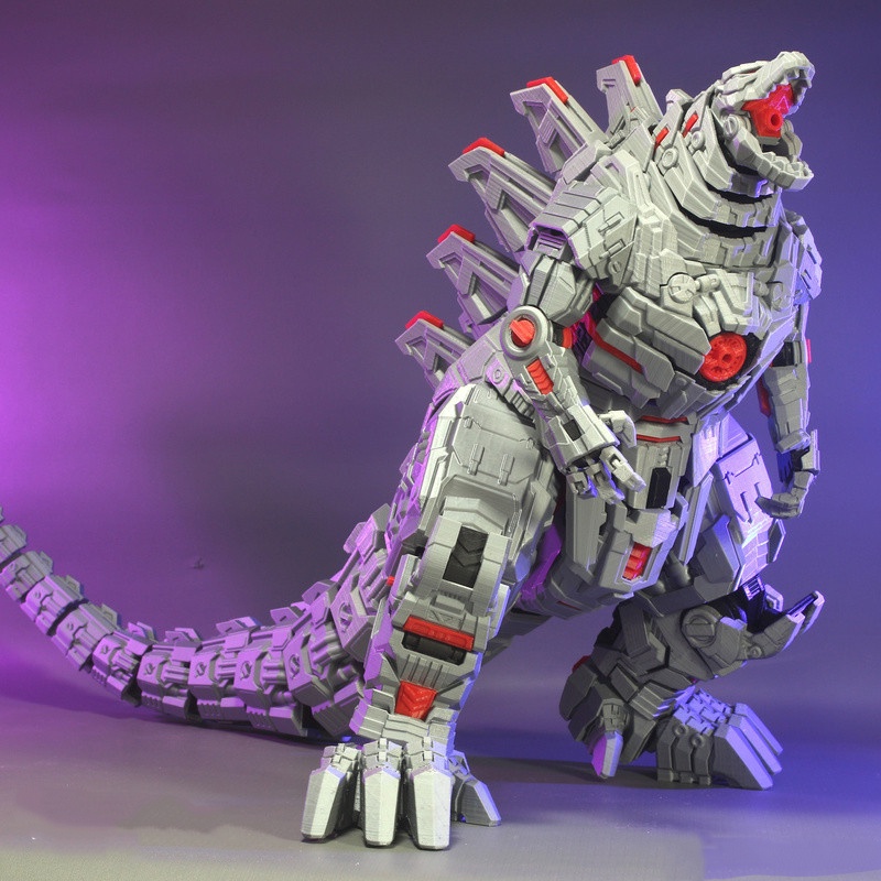 Mô hình MECHA GODZILLA full khớp cử động - In công nghệ 3D - mô hình để bàn, trang trí bàn làm việc - đồ chơi công nghệ