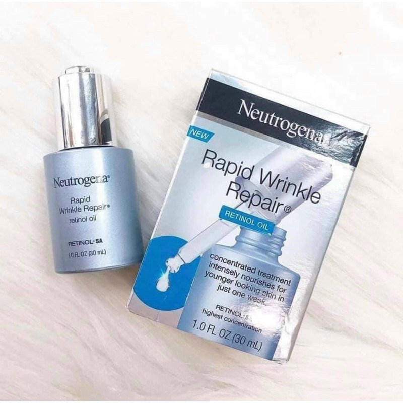 Tinh dầu dưỡng retinol chống nhăn Neutrogena Rapid Wrinkle Repair Retinol Oil 30ml