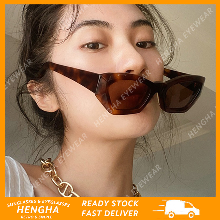 Kính râm gọng mắt mèo phong cách thời trang Hàn Quốc cho nữ