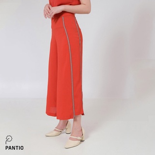 Quần lửng chất liệu lụa sọc dáng suông BQL3316 - PANTIO