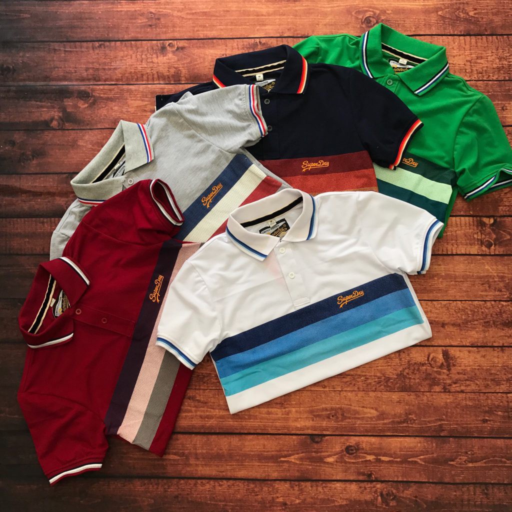 ÁO THUN NAM DRY CỔ BẺ | BigBuy360 - bigbuy360.vn