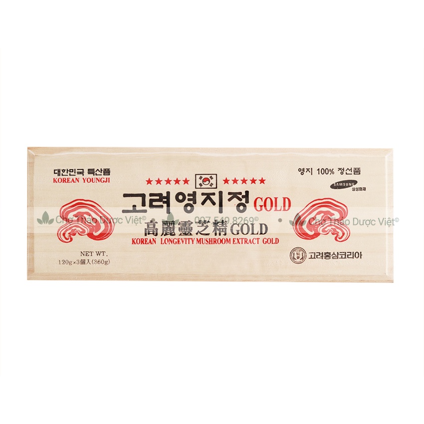 Cao linh chi Hàn Quốc thượng hạng giúp thanh nhiệt, detox, giảm mệt mỏi - Chợ Thảo Dược Việt