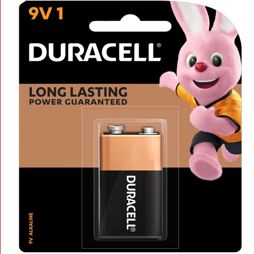 Pin 9V Duracell MN1604 vỉ 1 viên chính hãng