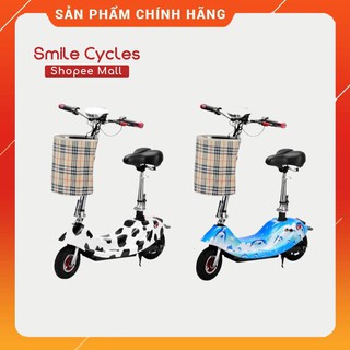 Xe Điện Mini E-SCOOTER 8 INCH (kèm ghế phụ)