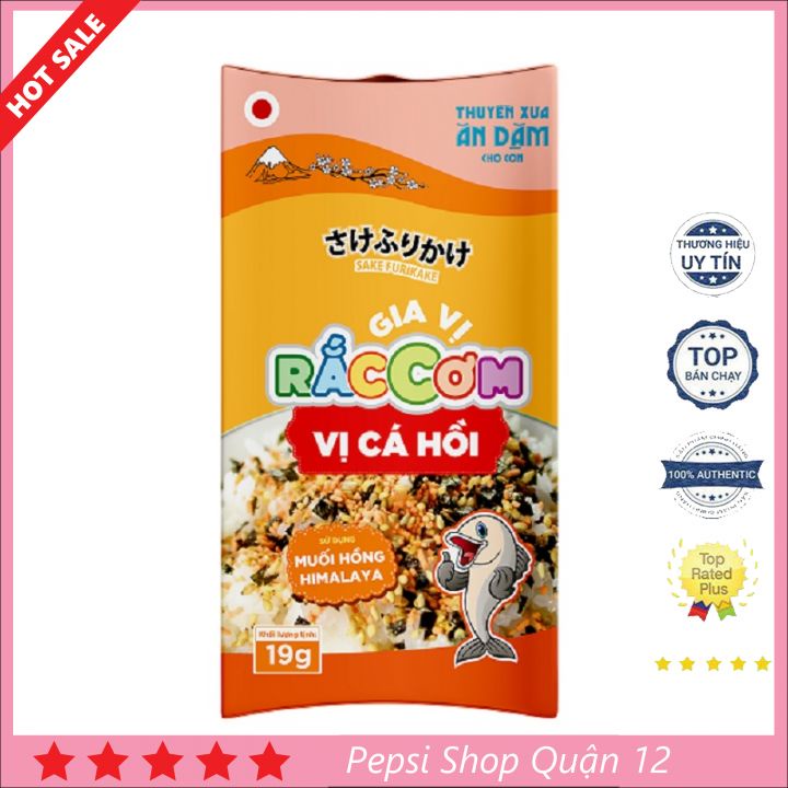 Gia Vị Rắc Cơm Cho Bé Thuyền Xưa Vị Các Loại 19gr