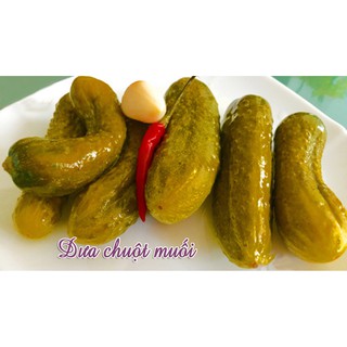 DƯA CHUỘT NGÂM MUỐI