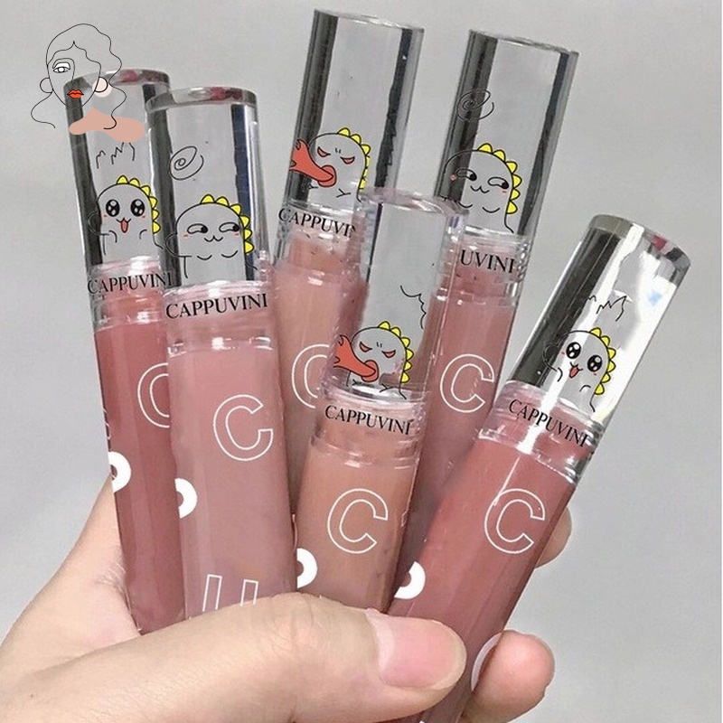 Son Môi Dạng Lỏng Mềm Mịn Chống Thấm Nước Màu Sắc Thời Trang