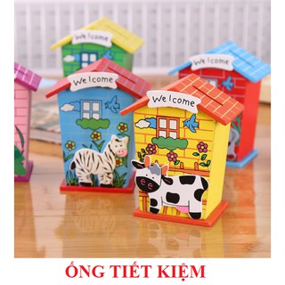Ống tiết kiệm gỗ cho bé