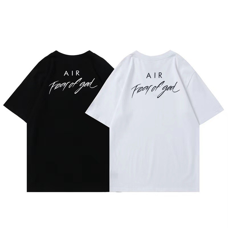 Áo thun tay lỡ cho bé và gia đình  Fear of god Air , áo cộc tay nam nữ unisex, Samyy_vn