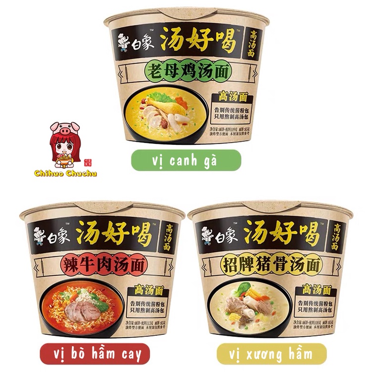 Mì canh ngon Bạch tượng