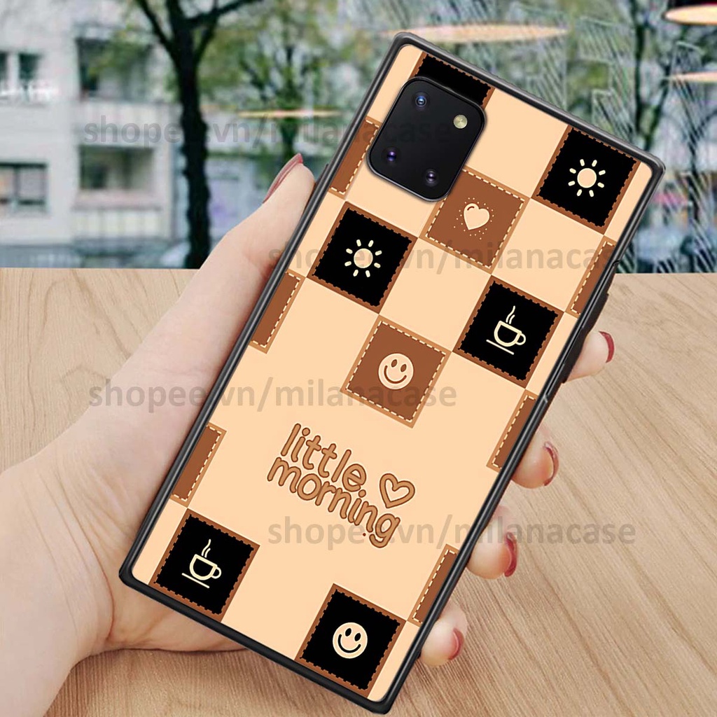 Ốp Samsung Note 10 Lite caro họa tiết nhiều màu sắc siêu đẹp thời trang cá tính