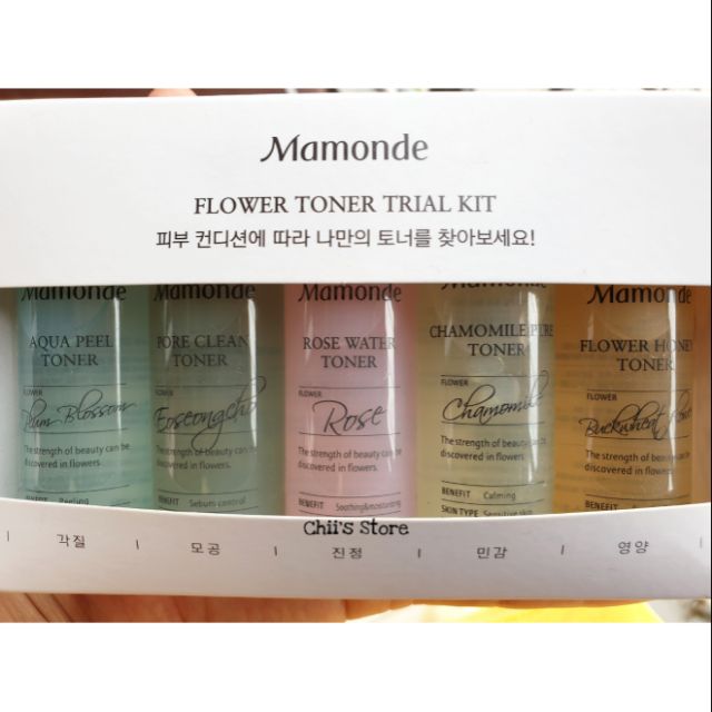 Nước hoa hồng Mamonde mini 25ml