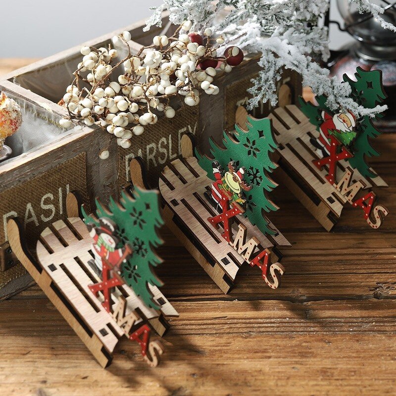 Phụ Kiện Treo Trang Trí Cây Thông Giáng Sinh Hình Ông Già Noel