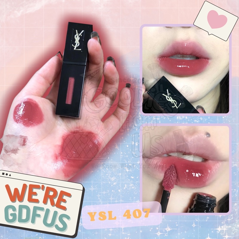 Lipstick Lip Tint Ysl Vernis A Levres Vinyl Cream 416 Son Kem YSL