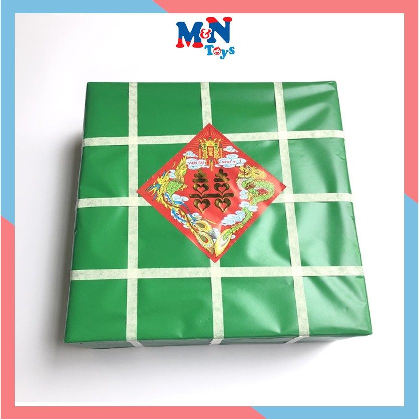 Mô hình Bánh Chưng  - trang trí Tết ,decor nhà cửa cỡ 30cm