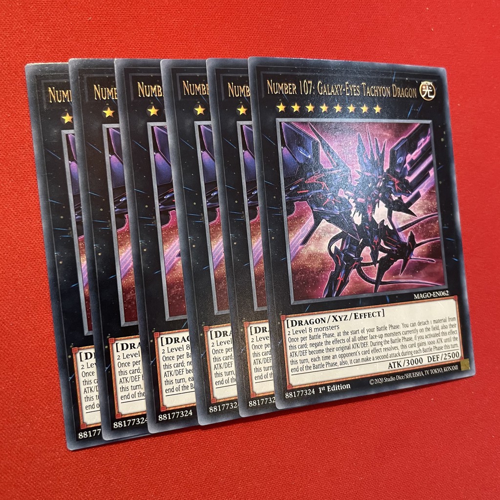 EN]Thẻ Bài Yugioh Chính Hãng] Number 107: Galaxy-Eyes Tachyon Dragon