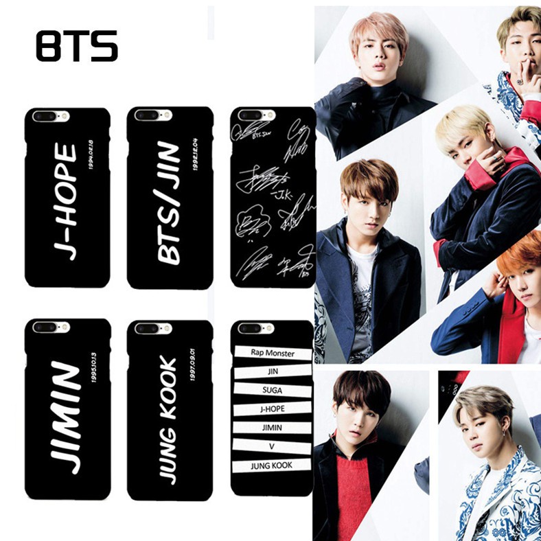 Ốp lưng điện thoại của KPOP BTS Vỏ iPhone Samsung Cover Quay lại (BTS1)