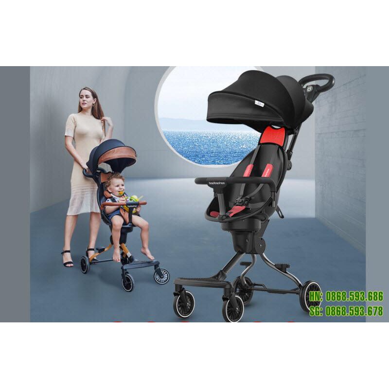 Xe đẩy du lịch 2 chiều cho bé Baobaohao V3, V5