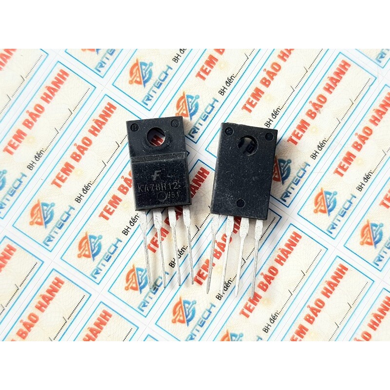 [Combo 3 chiếc] KA78R12 IC Nguồn TO220F4 12V