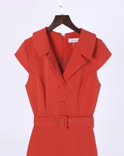 Đầm C-K cổ Vest