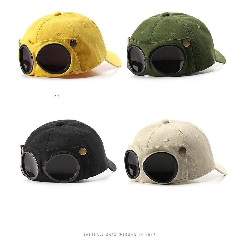 Mũ Lưỡi Trai Cotton Phong Cách Phi Công Có Thể Điều Chỉnh Kích Thước Dành Cho Nam Và Nữ