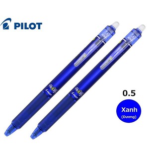 Combo 2 Bút bi xóa được Frixion Pilot Nhật Bản màu đỏ xanh đen tím