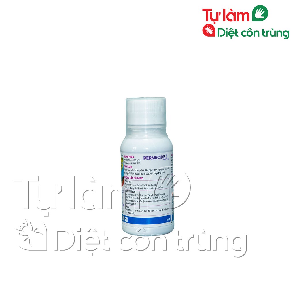 Thuốc diệt côn trùng Permecide 50EC chai 100ml