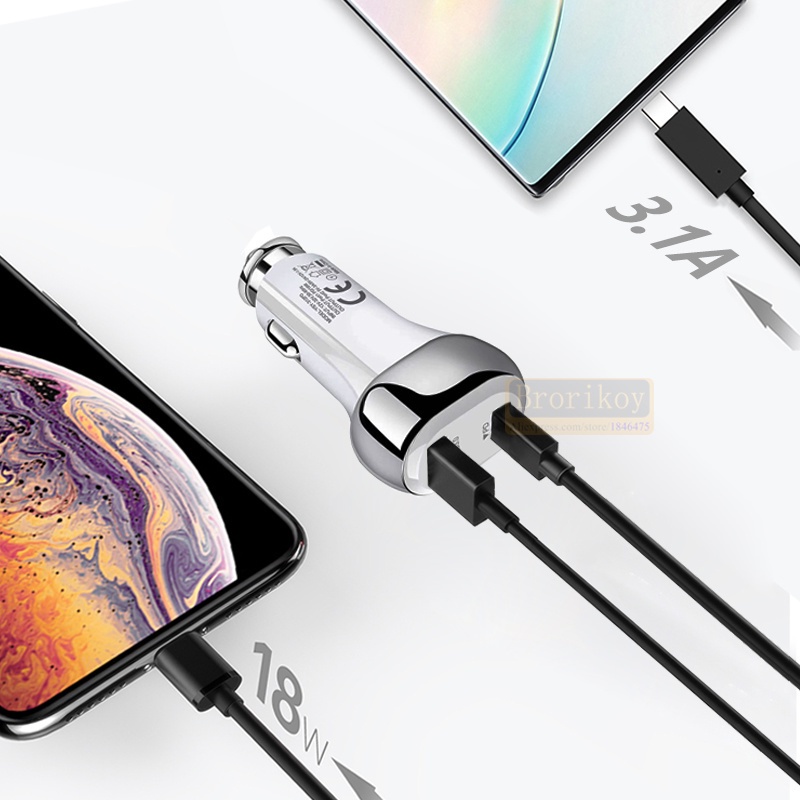 Cốc Sạc PD QC4.0 QC3.0 Type C PD 38W Cho iPhone 13 12 Xs 11 PD