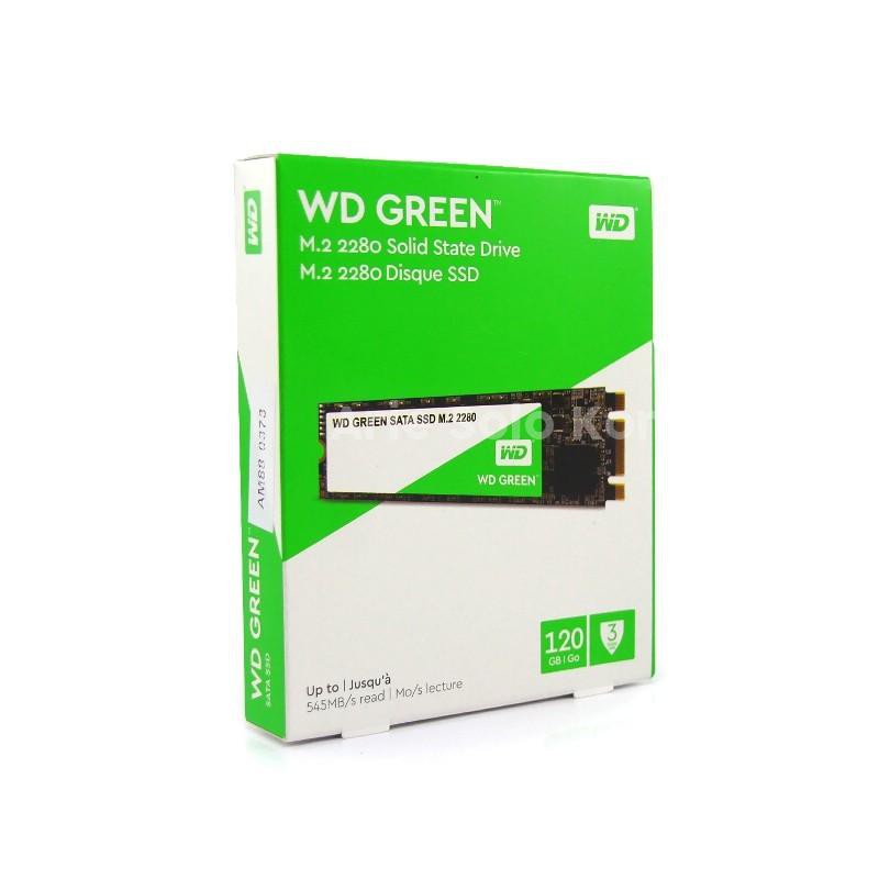 Máy tính màu xanh lá Wd M2 2280 SSD 120GB | BigBuy360 - bigbuy360.vn