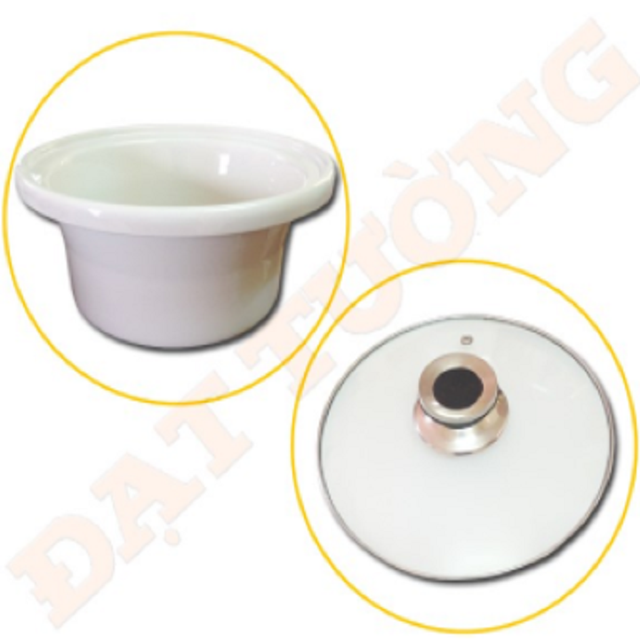 [HÀNG CHÍNH HÃNG] Nồi Hầm Cháo 1,5L Đạt Tường -Thiết Bị Điện Gia Dụng - Đồ gia dụng nhà bếp - Nồi Hầm Chậm