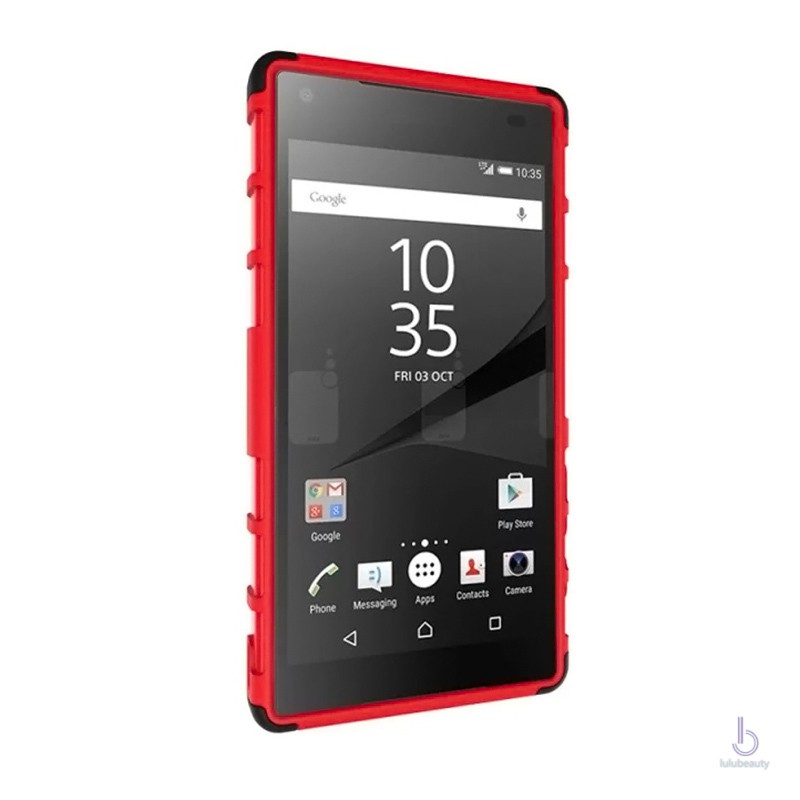 Ốp Lưng Nhựa Tpu Có Giá Đỡ Cho Sony Xperia Z5 Compact 4.6 Inch