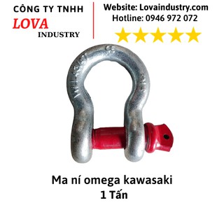 Ma ní 1 tấn omega chốt ren vặn Kawasaki