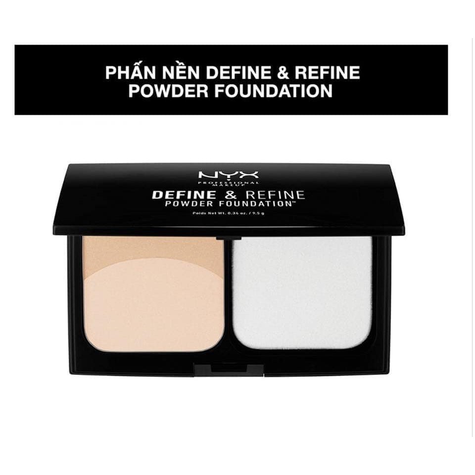 Phấn nền NYX Professional Makeup Define & Refine Powder Foundation