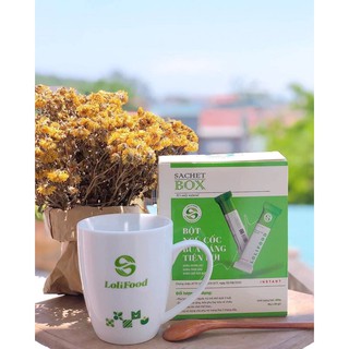 Bột ngũ cốc ăn sáng tiện lợi Lolifood 20 gói x 18g