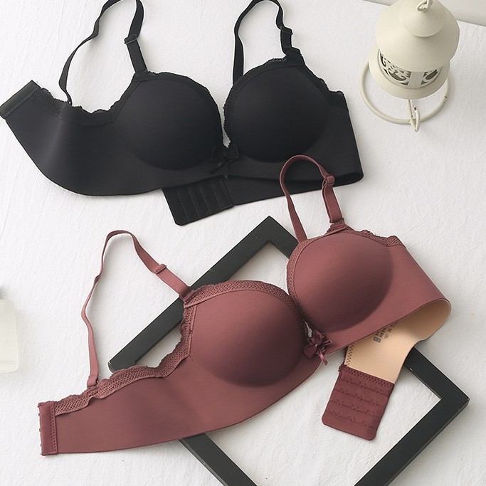 Bộ đồ lót Hoàng Oanh underwear, set nội y cao cấp không gọng viền nơ | BigBuy360 - bigbuy360.vn