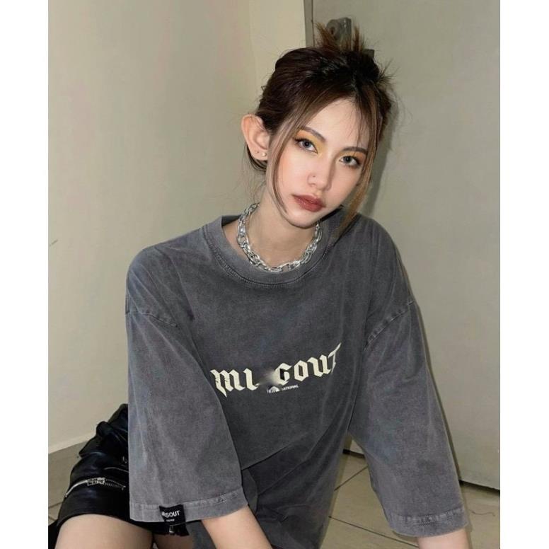 Áo Thun Nam Nữ  Form Rộng Hàn Quốc Loang Missout Dày Mịn Thoáng Mát Thiết Kế Thời Trang Kiểu Dáng Năng Động Trẻ Trung