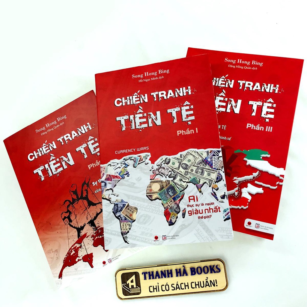 Sách - Chiến Tranh Tiền Tệ - Combo 3 quyển (Phần I + Phần II + Phần III) lẻ tùy chọn