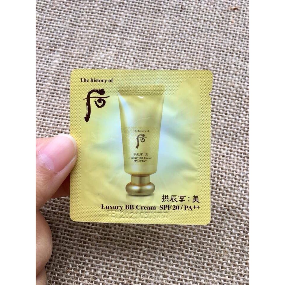 COMBO 50 gói Kem Lót và Kem Nền Whoo