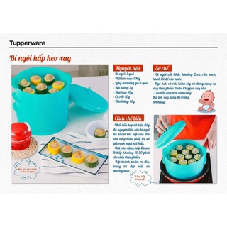 Xửng hấp 3 tầng Steam It Paradise Tupperware