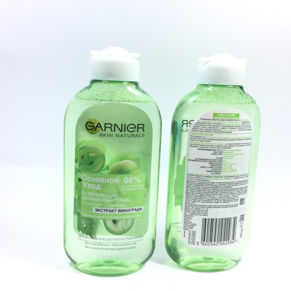 NƯỚC HOA HỒNG TONER GARNIER SKIN NATURALS 200ML