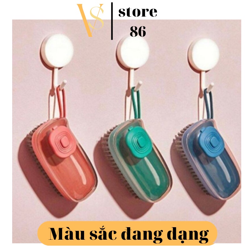 Bàn Chải Giặt Đồ, Bàn Chải Giặt Quần Áo Có Hộp Đựng Bột Giặt Đa Năng Tiện Lợi