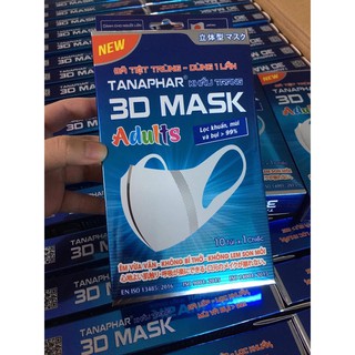 Khẩu trang 3d mask tanaphar tiệt trùng