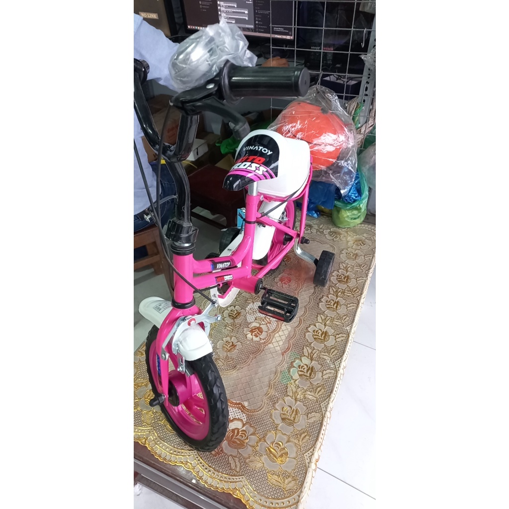 #GIÁ 460K XE ĐẠP TRẺ EM 12 INCH K109 MOTOCROSS VINATOY I M1842-X2B